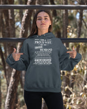 Load image into Gallery viewer, I Am A Proud Wife Of An Irish Husband Gift For Family Hoodie