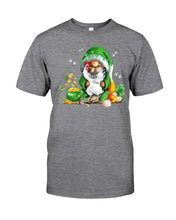 Load image into Gallery viewer, Gnome Pot Of Gold Shamrock St. Patrick's Day Printed Mug Guys Tee