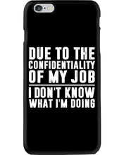 Load image into Gallery viewer, I Don't Know What I'm Doing Black And White Printed Mug Phone case