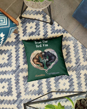 Load image into Gallery viewer, Horses From Our First Kiss Custom Name Gift For Girlfriend Pillow Cover