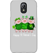 Load image into Gallery viewer, Pig Wear Plaid Shirt And Top Hat St Patrick's Day Gift Phone case