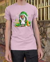 Load image into Gallery viewer, Gnome Pot Of Gold Shamrock St. Patrick's Day Printed Mug Guys Tee