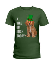 Load image into Gallery viewer, Cavapoo Irish Today Green St. Patrick's Day Printed Mug Ladies Tee