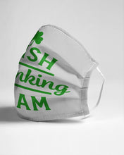 Load image into Gallery viewer, Irsih Drinking Team Green Shamrock St Patrick's Day Cloth Face Mask