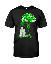 Load image into Gallery viewer, Landseer Newfie Patrick Balloons St. Patrick's Day Color Changing Mug Guys Tee