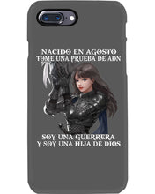 Load image into Gallery viewer, Nacido En Agosto Tome Una Pruera De Ad Birthday Gift Phone case