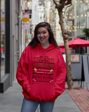 Load image into Gallery viewer, Perfect Gift For Husband Christmas Punch You In The Threat Hoodie