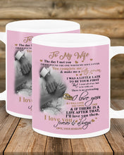 Load image into Gallery viewer, The Day I Met You Hand In Hand Gift For Wife Mug