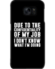 Load image into Gallery viewer, I Don't Know What I'm Doing Black And White Printed Mug Phone case
