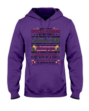 Load image into Gallery viewer, Perfect Gift For Husband Christmas Punch You In The Threat Hoodie