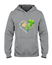 Load image into Gallery viewer, Rabbit Not Lucky Simply Blessed Heart Clover St Patrick's Day Gift Hoodie