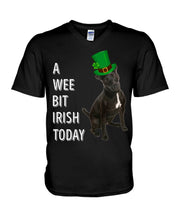 Load image into Gallery viewer, Patterdale Terrier Irish Today St. Patrick's Day Printed Mug Guys V-Neck