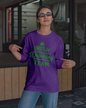 Load image into Gallery viewer, Irsih Drinking Team Green Shamrock St Patrick's Day Unisex Long Sleeve