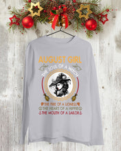Load image into Gallery viewer, Birthday Gift For August Girl The Soul Of A Witch Unisex Long Sleeve