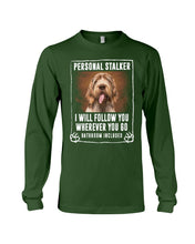 Load image into Gallery viewer, Spinone Italiano Personal Stalker St. Patrick's Day Printed Mug Unisex Long Sleeve