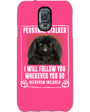 Load image into Gallery viewer, Black Pekingese Personal Stalker St. Patrick's Day Printed Mug Phone case