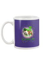 Load image into Gallery viewer, Bulldog Leprechaun Clover St Patrick's Day Gift For Dog Lovers Mug