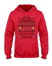 Load image into Gallery viewer, Perfect Gift For Husband Christmas Punch You In The Threat Hoodie