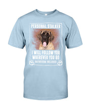 Load image into Gallery viewer, English Mastiff Personal Stalker St. Patrick's Day Printed Mug Guys Tee