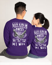 Load image into Gallery viewer, God Knew I Needed An Angel Gift For Husband Sweatshirt