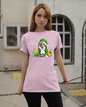Load image into Gallery viewer, Gnome Pot Of Gold Shamrock St. Patrick's Day Printed Mug Guys Tee