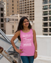 Load image into Gallery viewer, I Am A Proud Wife Of An Irish Husband Gift For Family Ladies Flowy Tank
