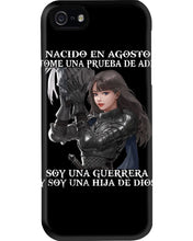 Load image into Gallery viewer, Nacido En Agosto Tome Una Pruera De Ad Birthday Gift Phone case
