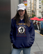 Load image into Gallery viewer, Birthday Gift For August Girl The Soul Of A Witch Hoodie