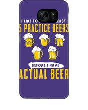 Load image into Gallery viewer, I Like To Have At Least Practice Beer Meaningful Gift Phone case