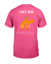 Load image into Gallery viewer, Son Gift For Navy Mom Behind Every Strong Soldier Guys Tee