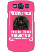 Load image into Gallery viewer, Black Pekingese Personal Stalker St. Patrick's Day Printed Mug Phone case