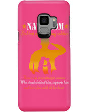 Load image into Gallery viewer, Son Gift For Navy Mom Behind Every Strong Soldier Phone case