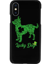 Load image into Gallery viewer, Green Chihuahua Lucky Day St Patrick's Day Gift For Dog Lovers Phone case