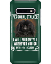 Load image into Gallery viewer, Black Pekingese Personal Stalker St. Patrick's Day Printed Mug Phone case