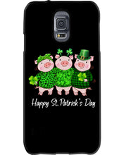Load image into Gallery viewer, Pig Wear Plaid Shirt And Top Hat St Patrick's Day Gift Phone case