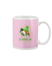 Load image into Gallery viewer, Bulldog Leprechaun Clover St Patrick's Day Gift For Dog Lovers Mug