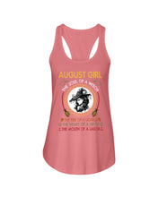 Load image into Gallery viewer, Birthday Gift For August Girl The Soul Of A Witch Ladies Flowy Tank