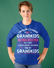 Load image into Gallery viewer, I Could Change The World For My Grandkids Unisex Long Sleeve