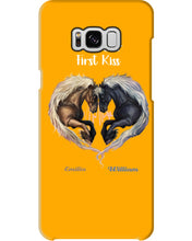 Load image into Gallery viewer, Horses From Our First Kiss Custom Name Gift For Girlfriend Phone case