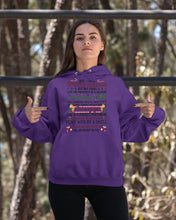 Load image into Gallery viewer, Perfect Gift For Husband Christmas Punch You In The Threat Hoodie