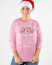 Load image into Gallery viewer, Just When A Grandmother Thinks Her Work Is Finished Unisex Long Sleeve