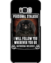 Load image into Gallery viewer, Black Pekingese Personal Stalker St. Patrick's Day Printed Mug Phone case