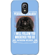Load image into Gallery viewer, Black Pekingese Personal Stalker St. Patrick's Day Printed Mug Phone case