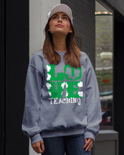 Load image into Gallery viewer, Teaching Love Clover St Patrick's Day Gift Sweatshirt