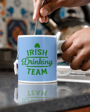 Load image into Gallery viewer, Irsih Drinking Team Green Shamrock St Patrick's Day Mug