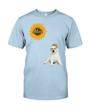 Load image into Gallery viewer, White Labrador Mimi Sunshine Dog Lovers St. Patrick's Day Printed Mug Guys Tee