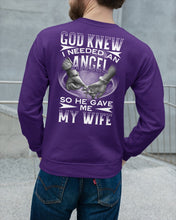Load image into Gallery viewer, God Knew I Needed An Angel Gift For Husband Sweatshirt