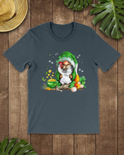 Load image into Gallery viewer, Gnome Pot Of Gold Shamrock St. Patrick's Day Printed Mug Guys Tee