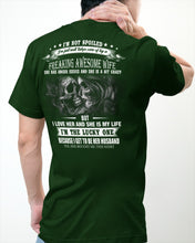 Load image into Gallery viewer, Amazing Gift For Husband She Love Me So Much Skull Guys Tee