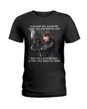 Load image into Gallery viewer, Nacido En Agosto Tome Una Pruera De Ad Birthday Gift Ladies Tee